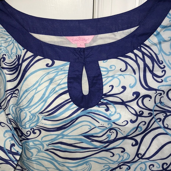 Lilly Pulitzer pink lady tunic - Picture 2 of 4